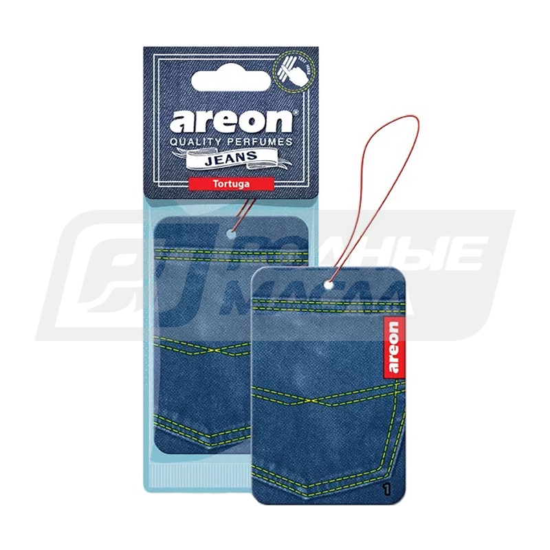 AREON Jeans Tortuga (Тортуга), 1шт AJ02